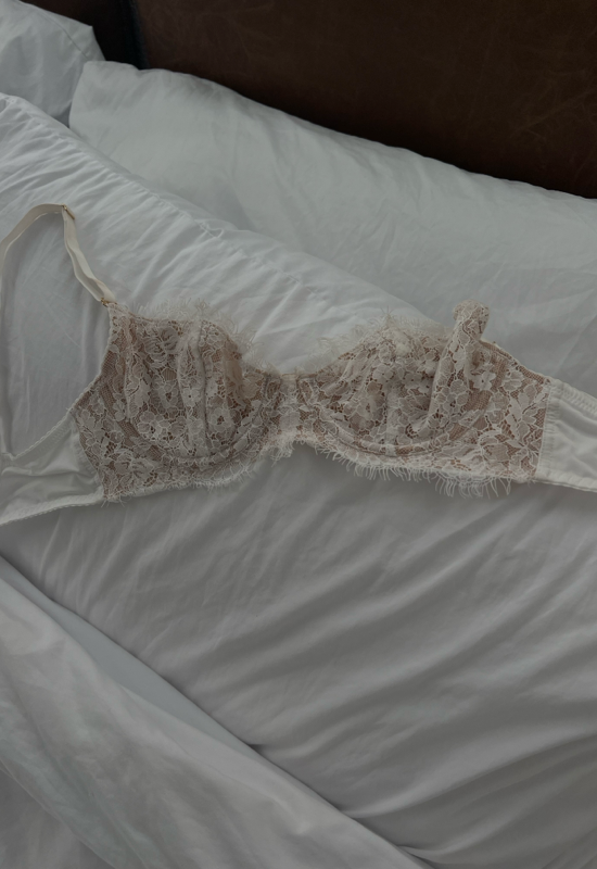 White Milena Bra