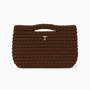 Bella bag| תיק סרוג חום