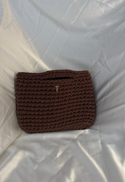 Bella bag| תיק סרוג חום