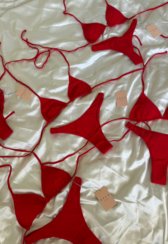 Jessy Bikini | בגד ים ביקיני אדום